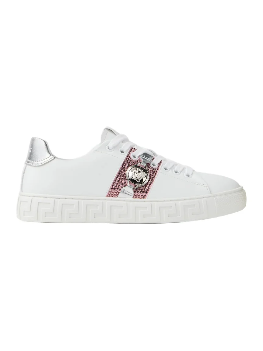 Greca Embellished Sneakers Greca Embellished Sneakers