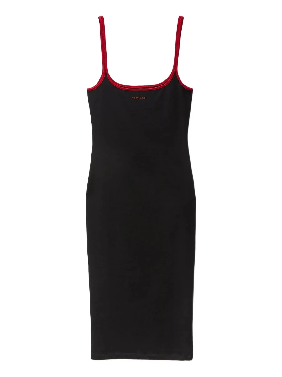 Embroidered Stretch Cotton-Jersey Midi Dress Embroidered Stretch Cotton-Jersey Midi Dress