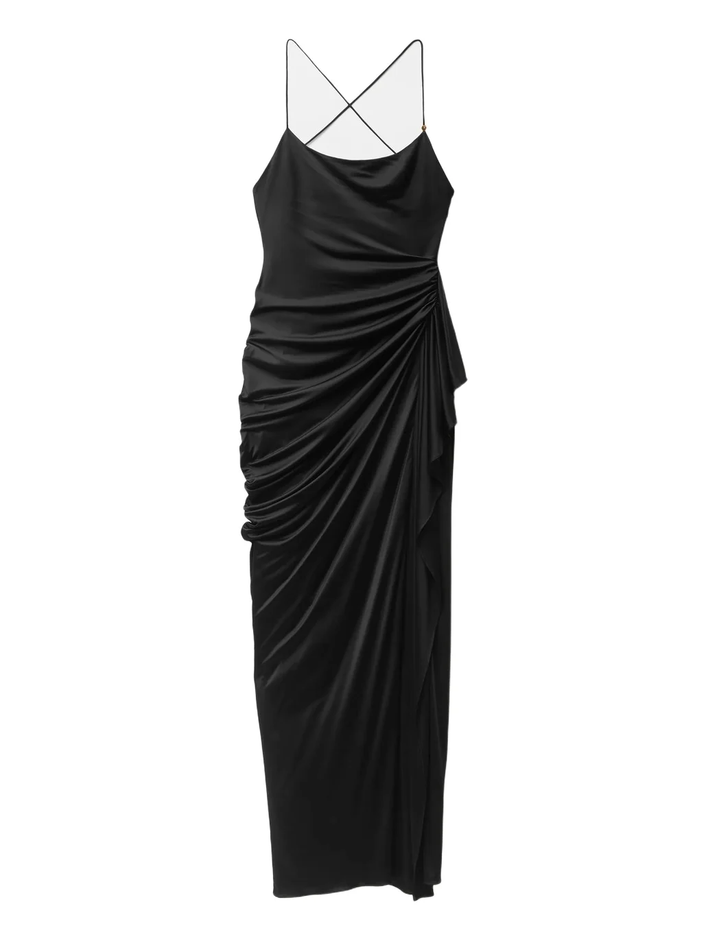 Draped Viscose-Jersey Gown Draped Viscose-Jersey Gown