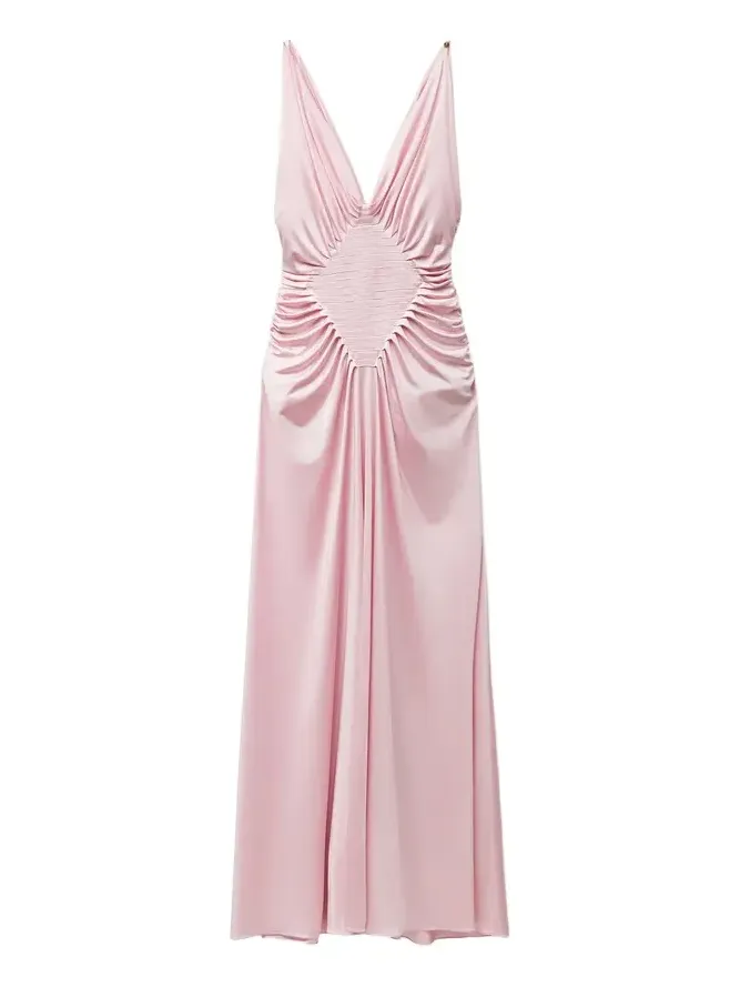 Viscose-Jersey Draped Gown Viscose-Jersey Draped Gown