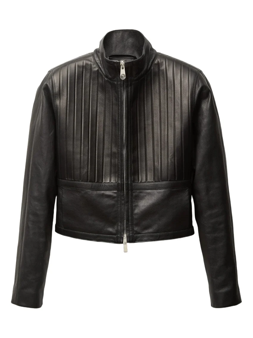 Leather Blouson