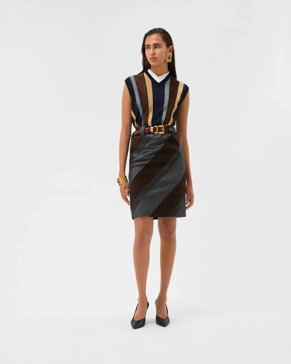 Versace Wool-Mohair Pencil Skirt | Thumbnail 2 Versace Wool-Mohair Pencil Skirt | Thumbnail 2