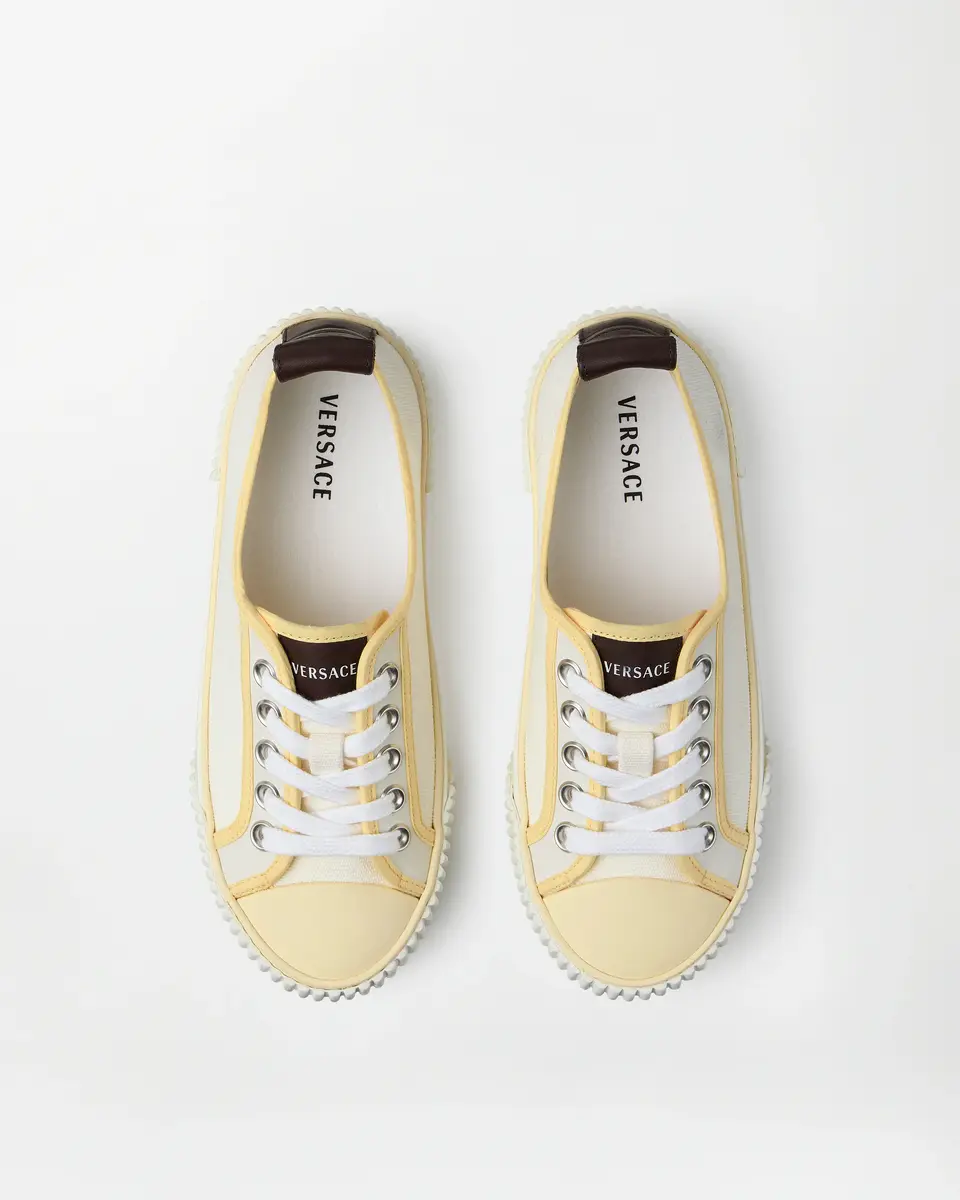 Versace Goliath Canvas Sneakers | Thumbnail 2 Versace Goliath Canvas Sneakers | Thumbnail 2