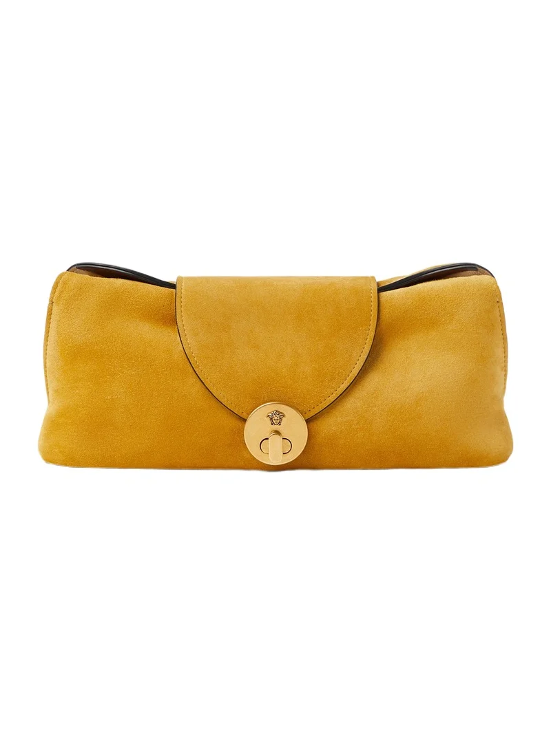 Vivian Suede Clutch