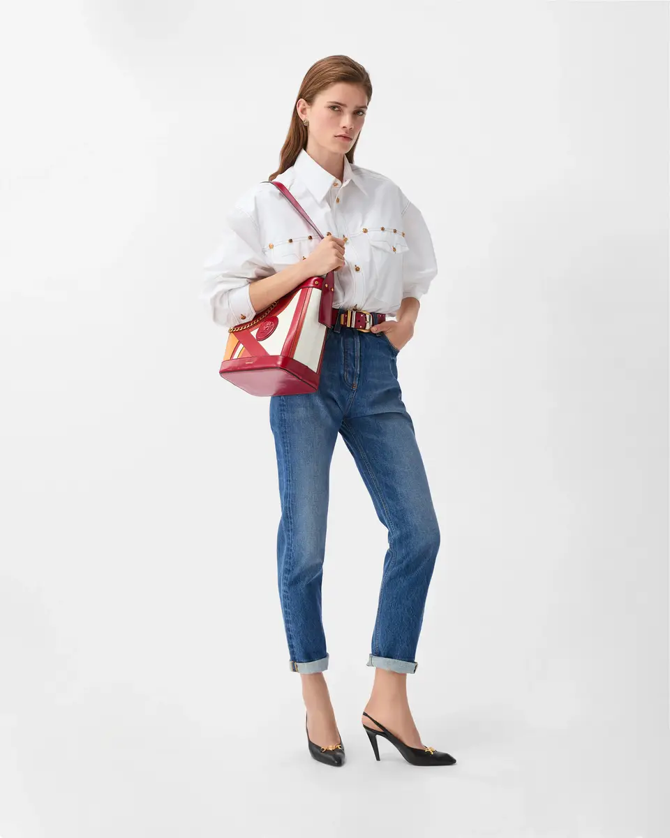Versace High Waist Straight Jeans | Thumbnail 2 Versace High Waist Straight Jeans | Thumbnail 2