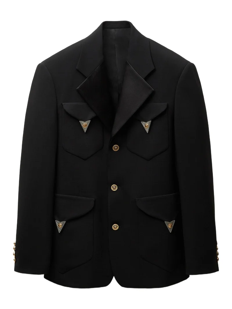 Stretch Wool Blazer