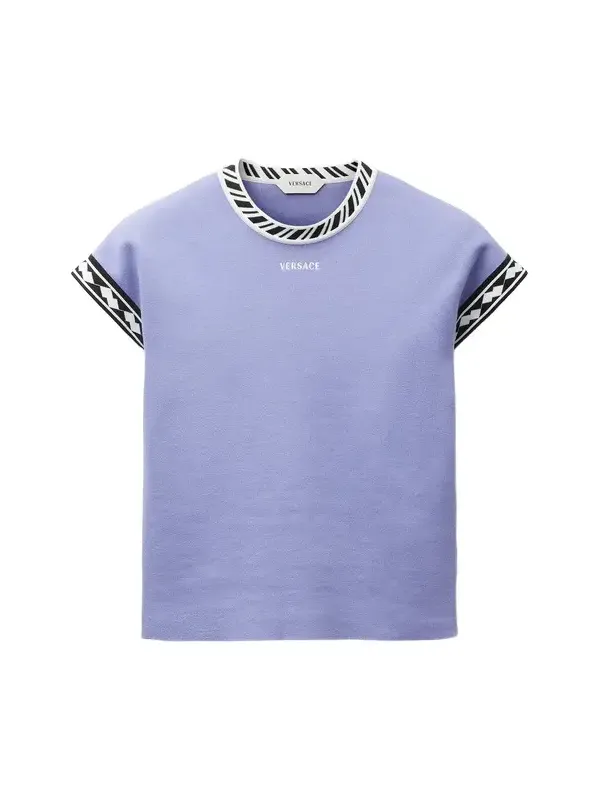 Versace Cotton Knit T-Shirt