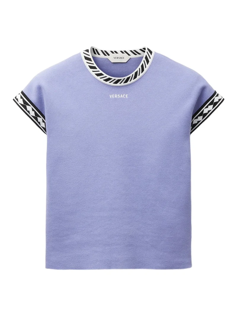 Versace Cotton Knit T-Shirt