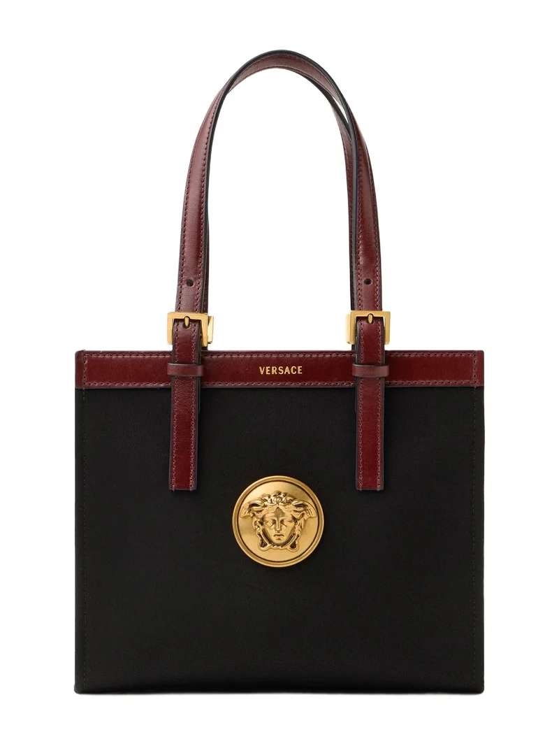Versace Rivière Mini Canvas Tote