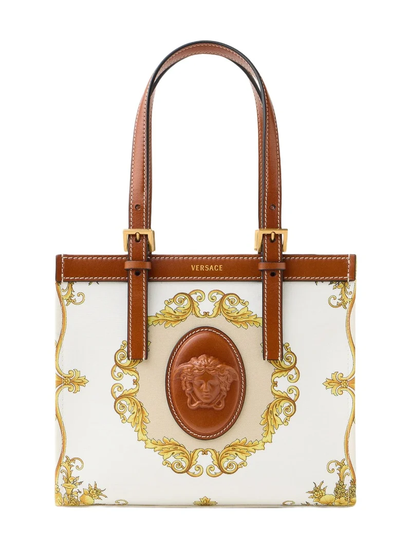 Rivière Printed Mini Canvas Tote