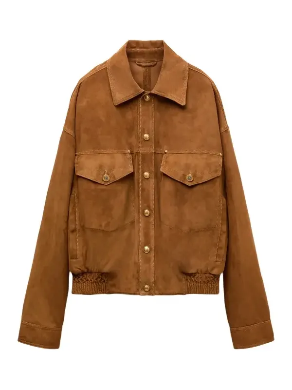 Suede Blouson Suede Blouson