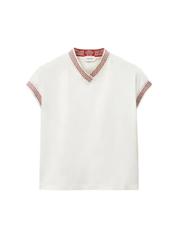 Jacquard Stretch Cotton-Jersey T-Shirt Jacquard Stretch Cotton-Jersey T-Shirt