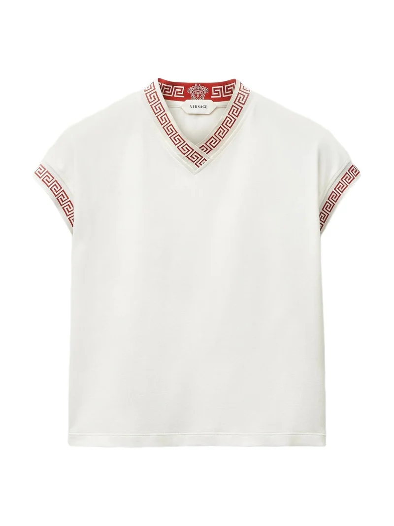 Jacquard Stretch Cotton-Jersey T-Shirt Jacquard Stretch Cotton-Jersey T-Shirt