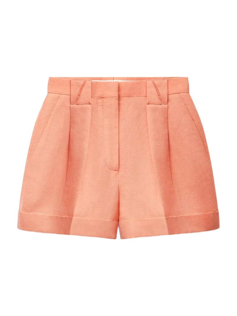 Versace Wool-Linen Shorts
