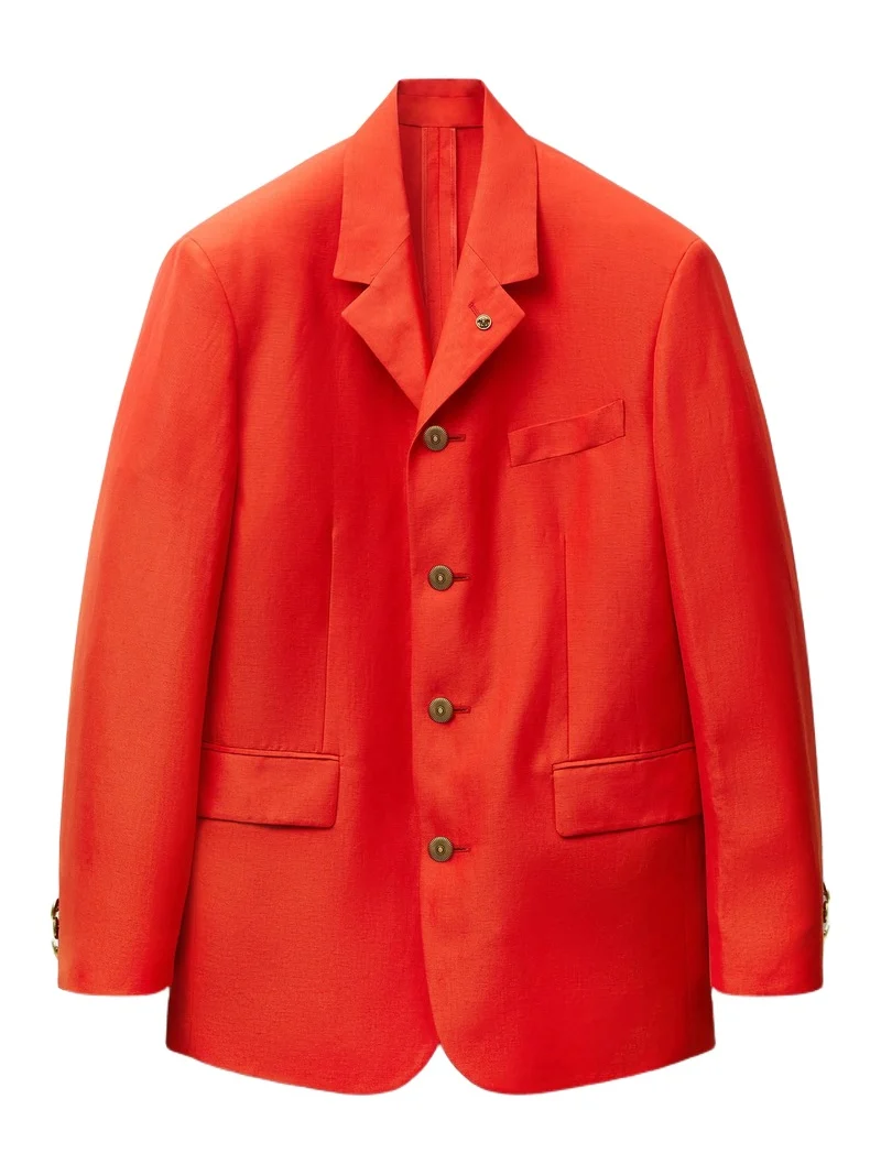 Versace Wool-Linen Blazer