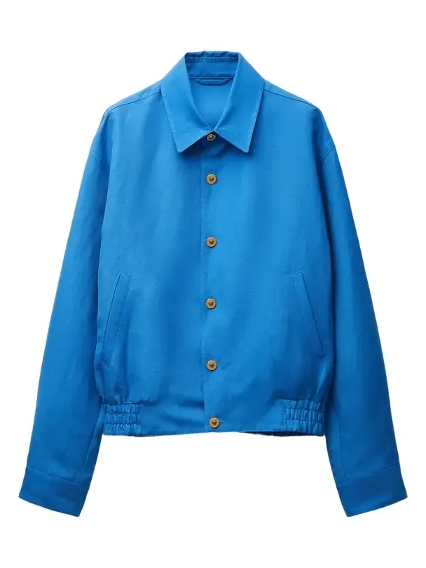 Versace Wool-Linen Blouson