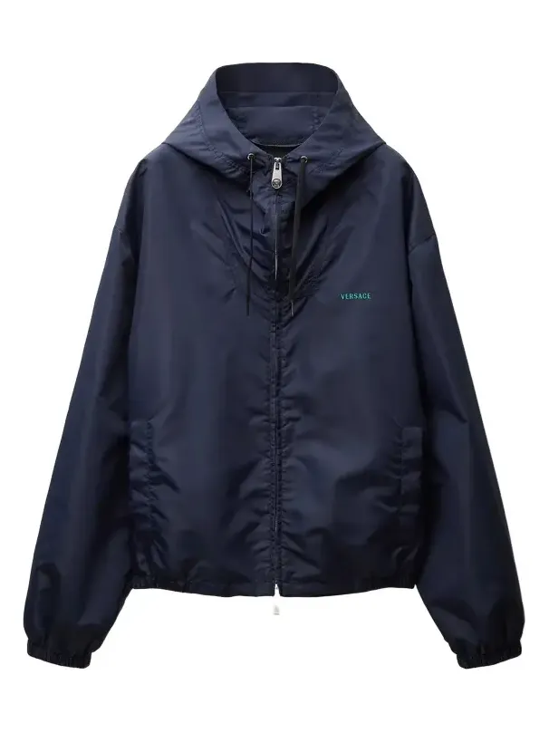 Embroidered Nylon Windbreaker Embroidered Nylon Windbreaker