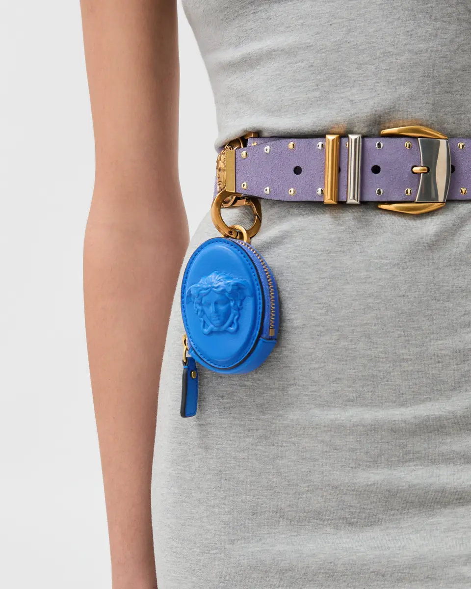 Versace Lou Nappa Coin Purse | Thumbnail 2