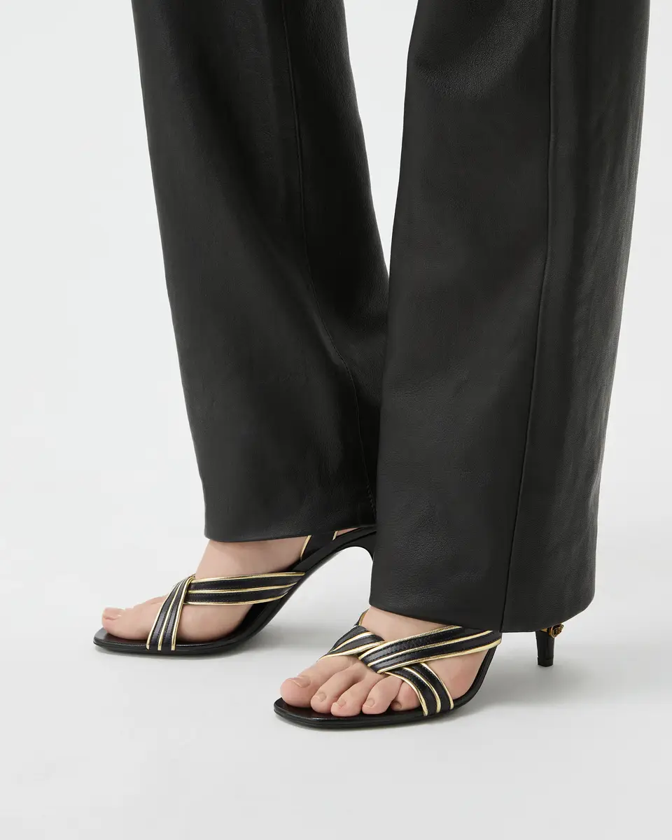 Versace Gianni Nappa Sandals 90 mm | Thumbnail 2 Versace Gianni Nappa Sandals 90 mm | Thumbnail 2