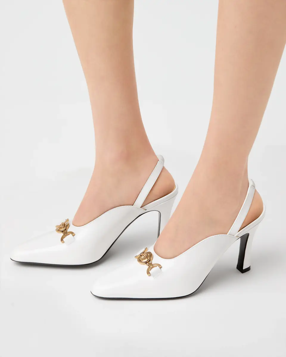 Versace Marisa Patent Slingbacks 90 mm | Thumbnail 2 Versace Marisa Patent Slingbacks 90 mm | Thumbnail 2
