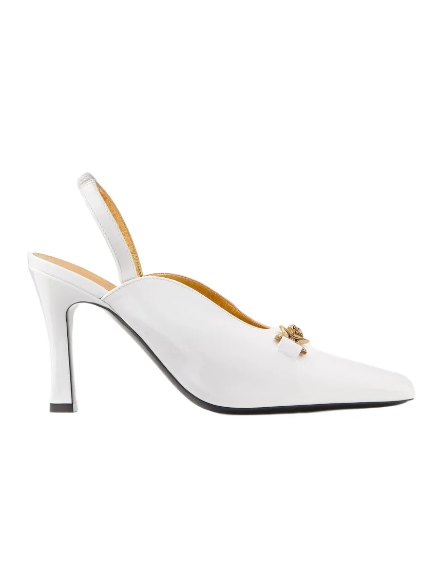 Versace Marisa Patent Slingbacks 90 mm