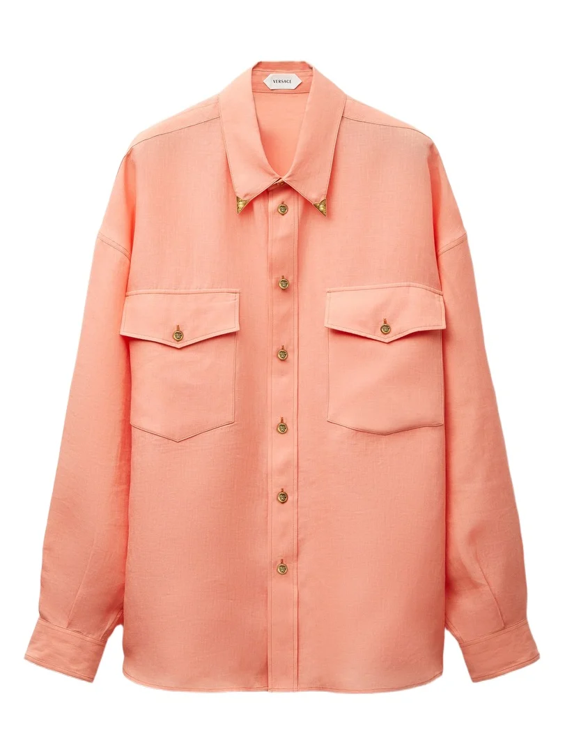 Versace Linen Loose Shirt