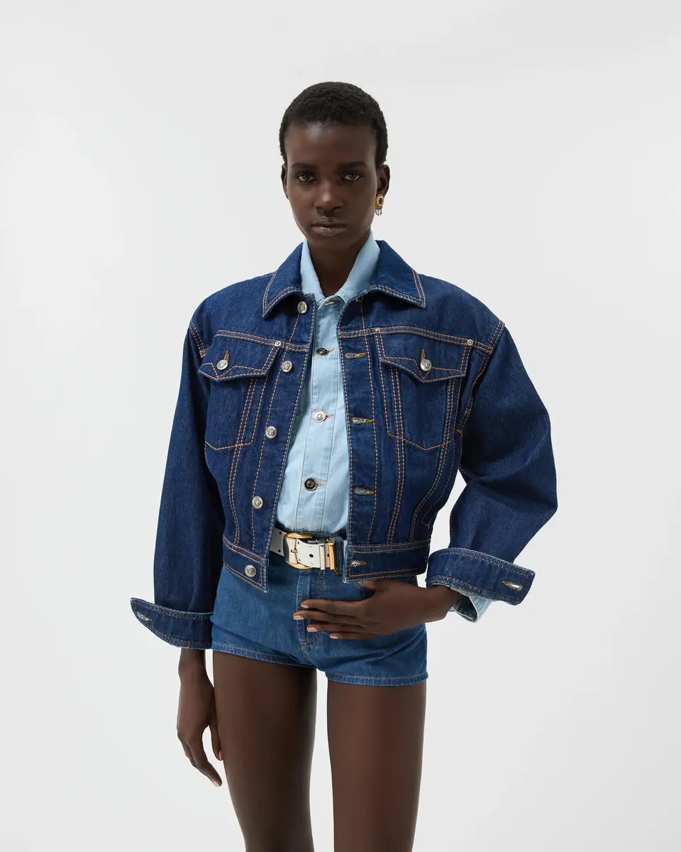 Versace Denim Blouson | Thumbnail 2 Versace Denim Blouson | Thumbnail 2
