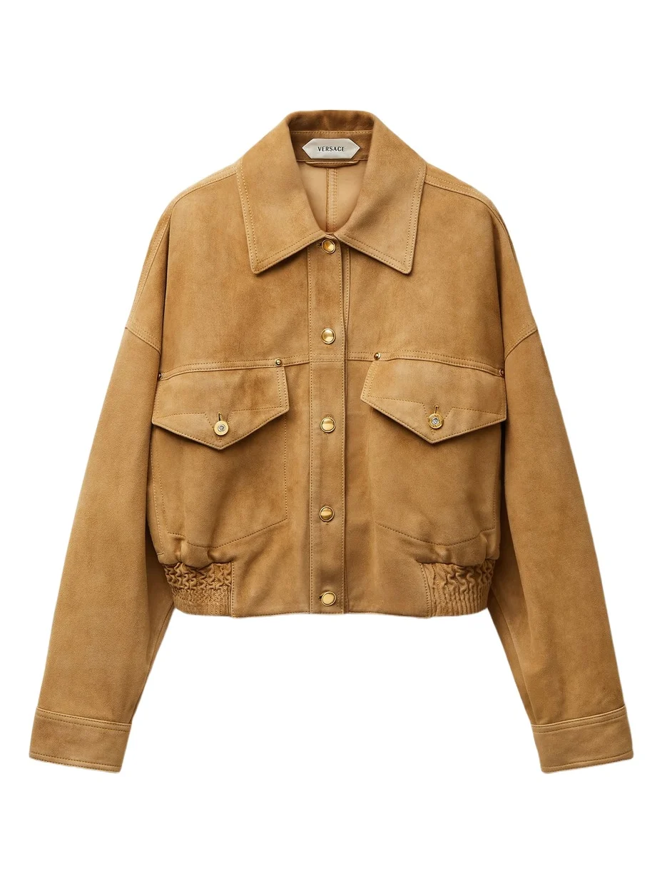 Suede Blouson