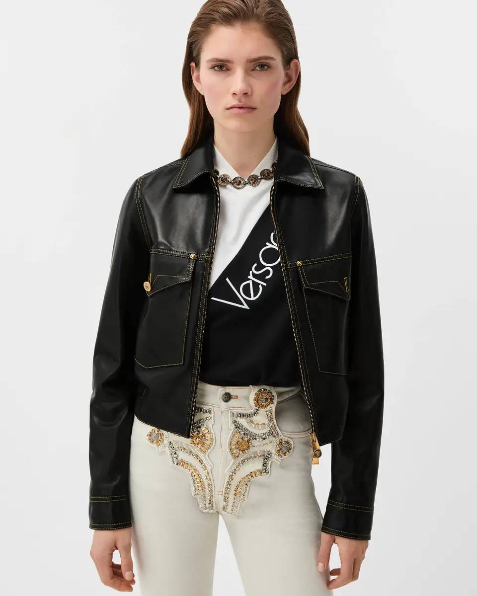 Versace Nappa Blouson | Thumbnail 2 Versace Nappa Blouson | Thumbnail 2