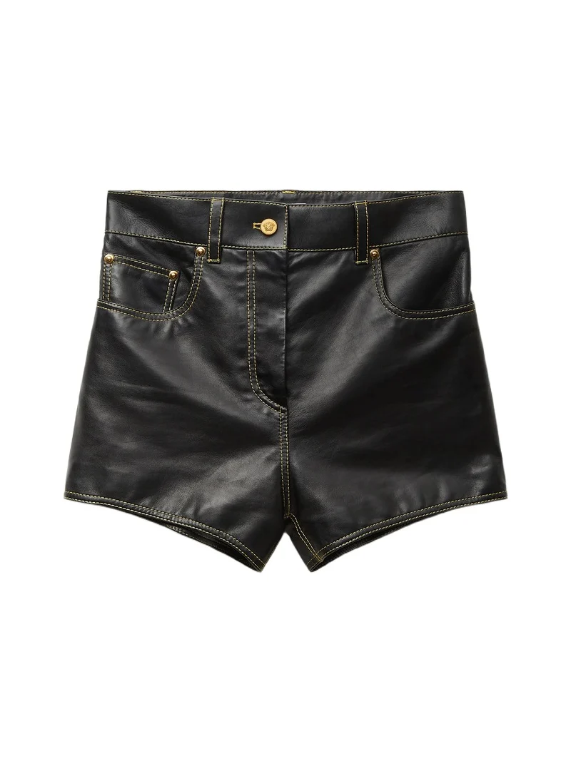 Versace Nappa Shorts