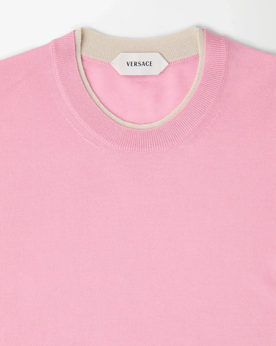 Versace Wool Knit T-Shirt | Thumbnail 2