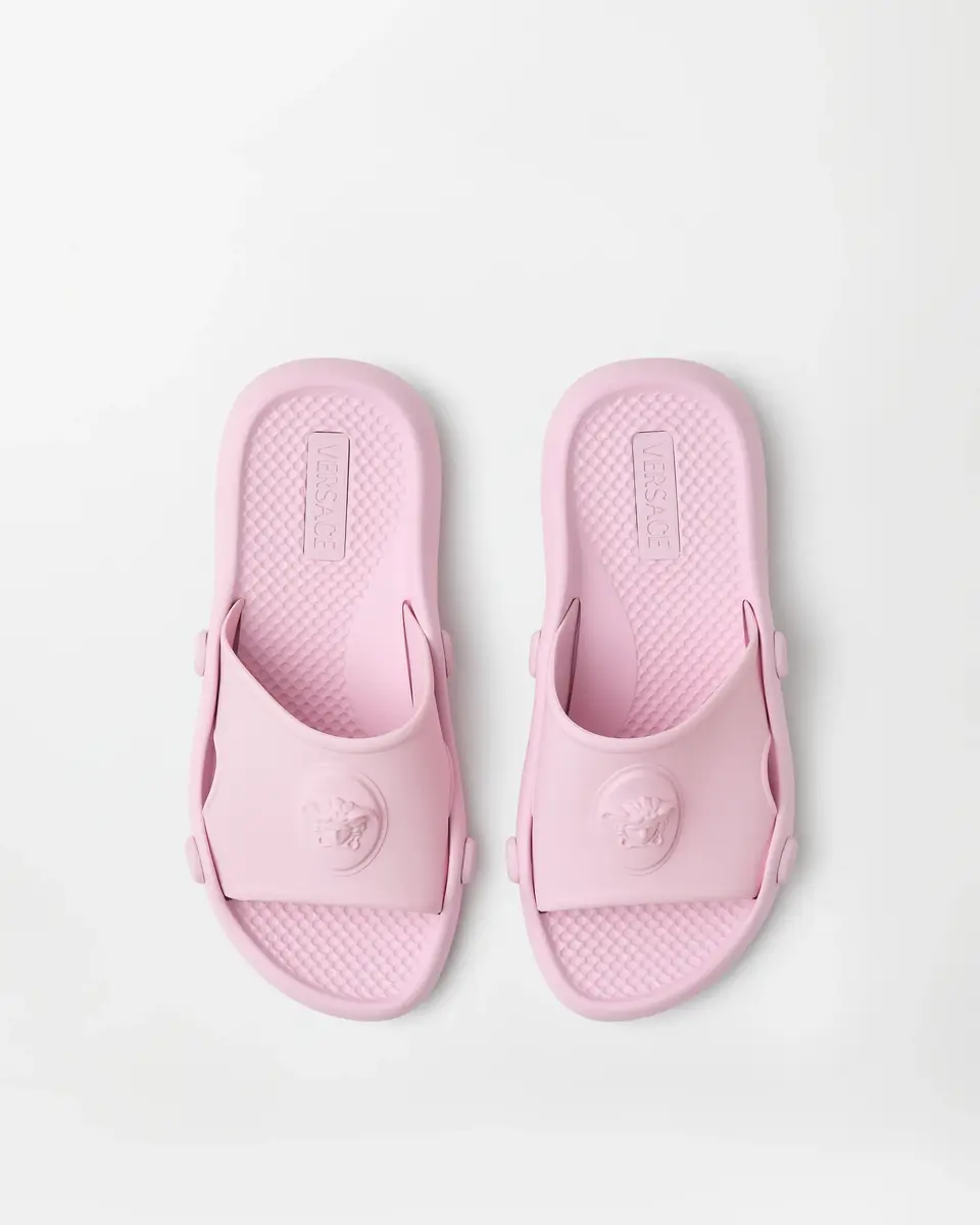 Versace Nettuno Rubber Slides | Thumbnail 2 Versace Nettuno Rubber Slides | Thumbnail 2