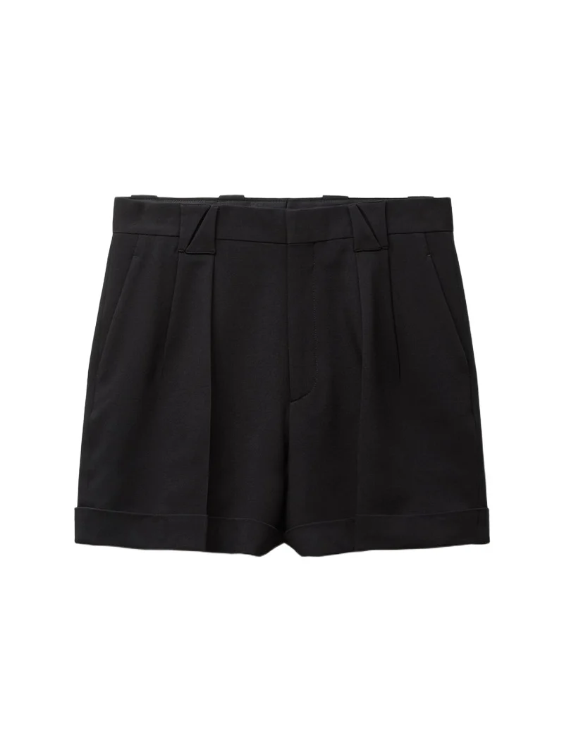 Versace Stretch Wool Shorts