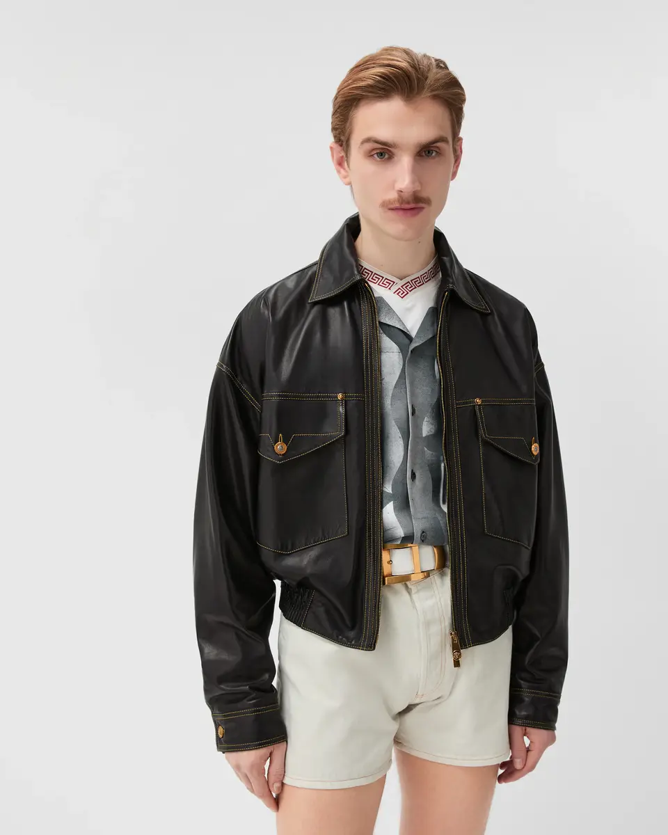 Versace Nappa Blouson | Thumbnail 2 Versace Nappa Blouson | Thumbnail 2