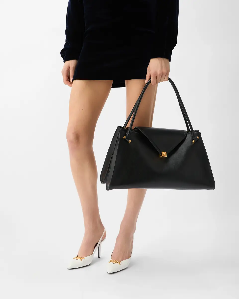Versace Severine Large Leather Shoulder Bag | Thumbnail 2 Versace Severine Large Leather Shoulder Bag | Thumbnail 2