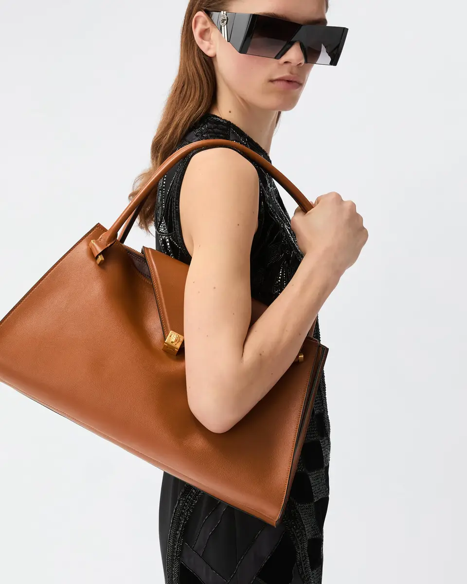 Versace Severine Large Leather Shoulder Bag | Thumbnail 2 Versace Severine Large Leather Shoulder Bag | Thumbnail 2