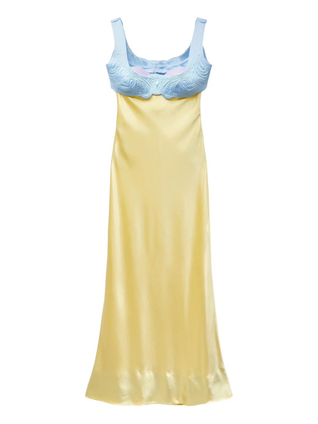 Versace Silk Cady Satin Gown
