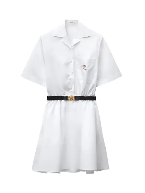 Cotton-Poplin Mini Dress