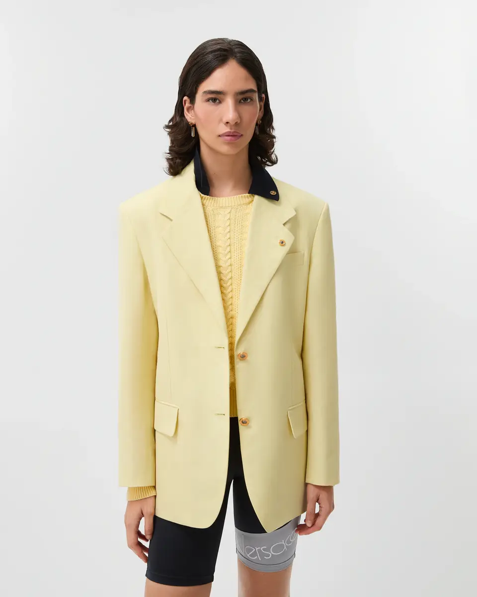 Versace Wool-Linen Blazer | Thumbnail 2 Versace Wool-Linen Blazer | Thumbnail 2