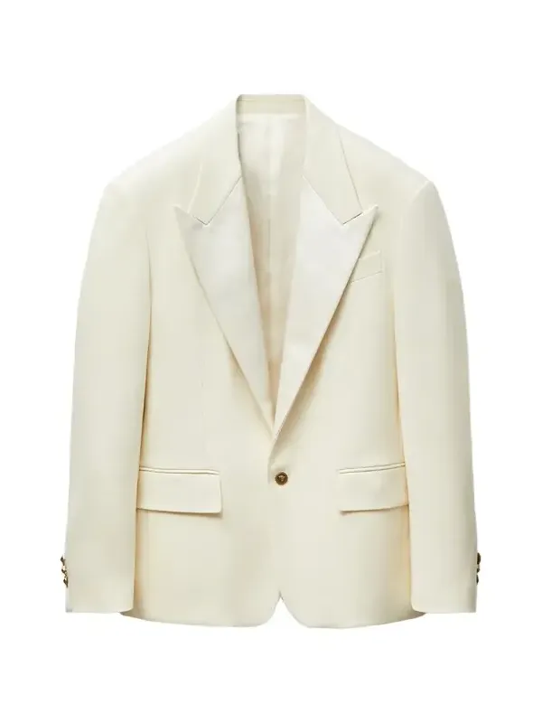 Versace Stretch Wool Blazer