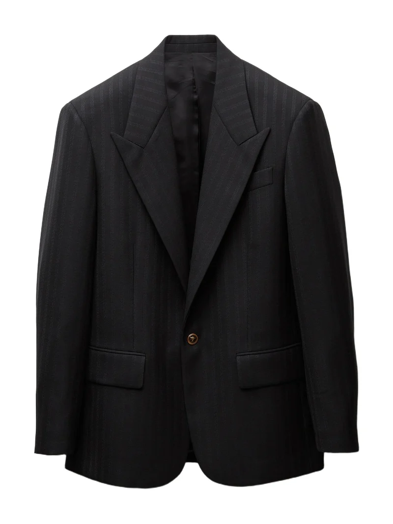 Jacquard Wool Blazer