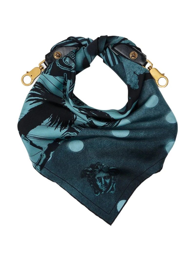 Printed Silk Scarf Charm 55 cm Printed Silk Scarf Charm 55 cm