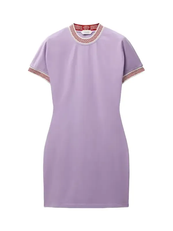 Jacquard Stretch Cotton-Jersey Mini Dress Jacquard Stretch Cotton-Jersey Mini Dress