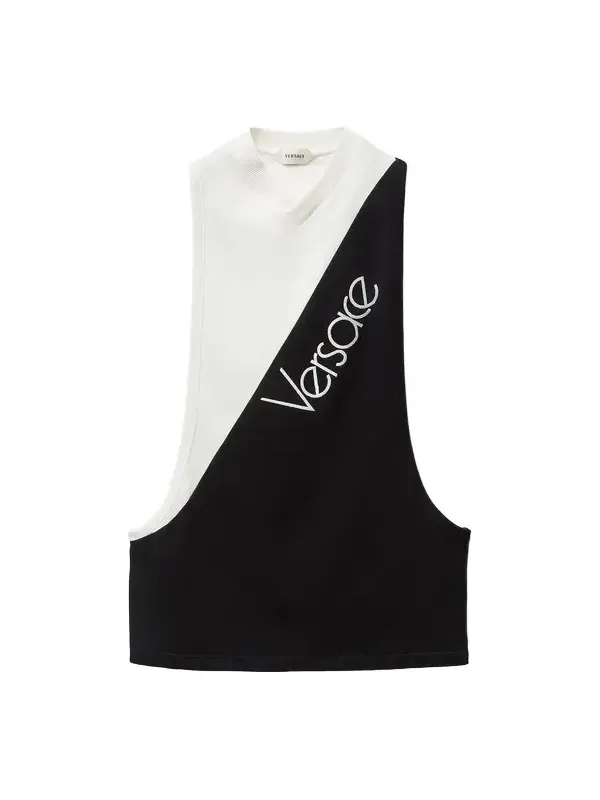 Embroidered-Logo Cotton-Jersey Tank Top