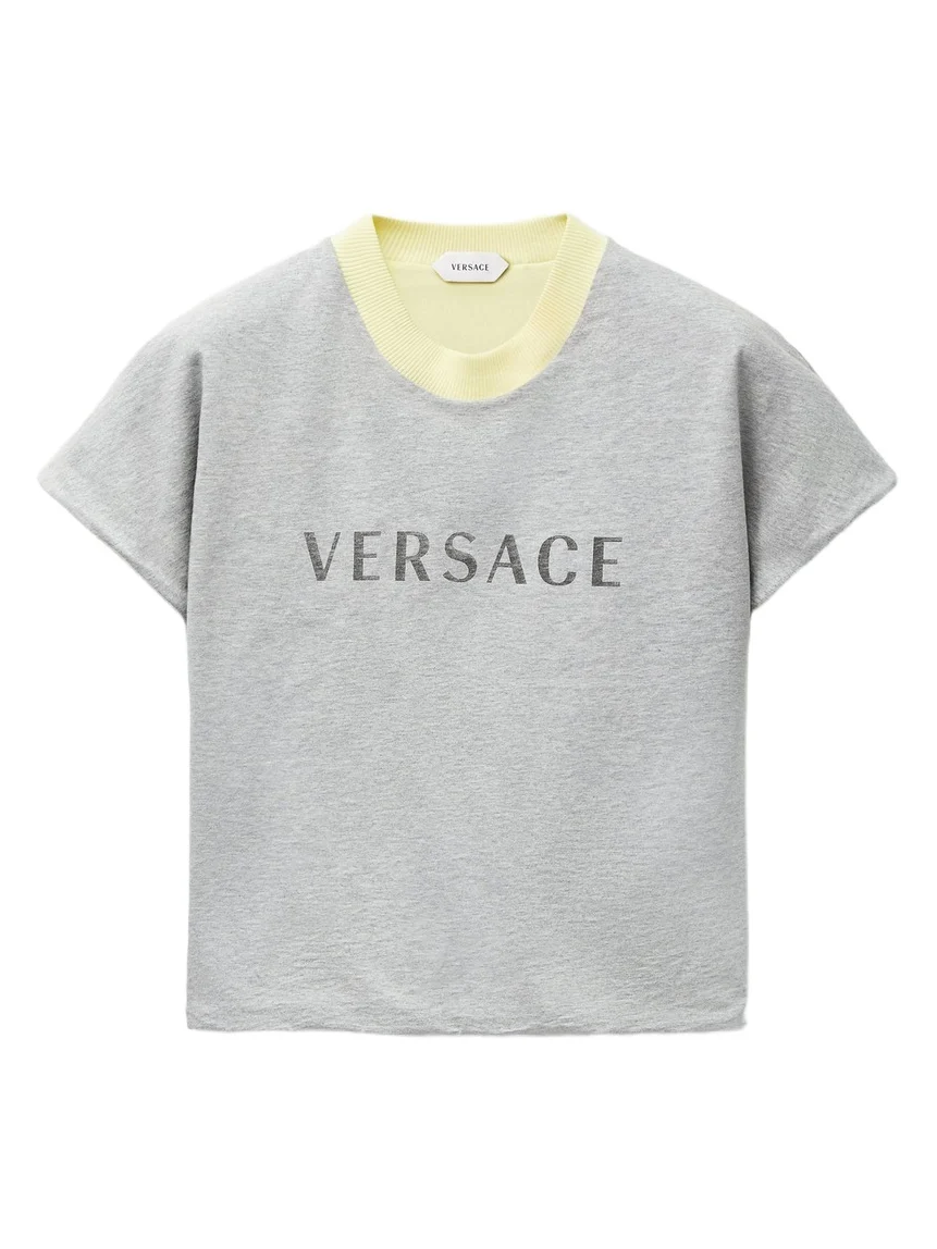 Printed Stretch Cotton-Jersey T-Shirt