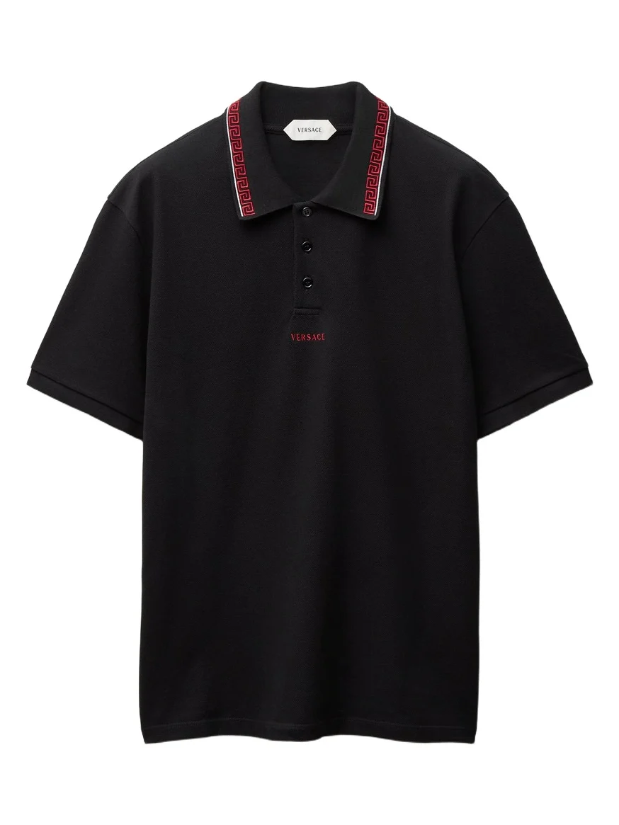 Embroidered-Logo Cotton Piqué Polo