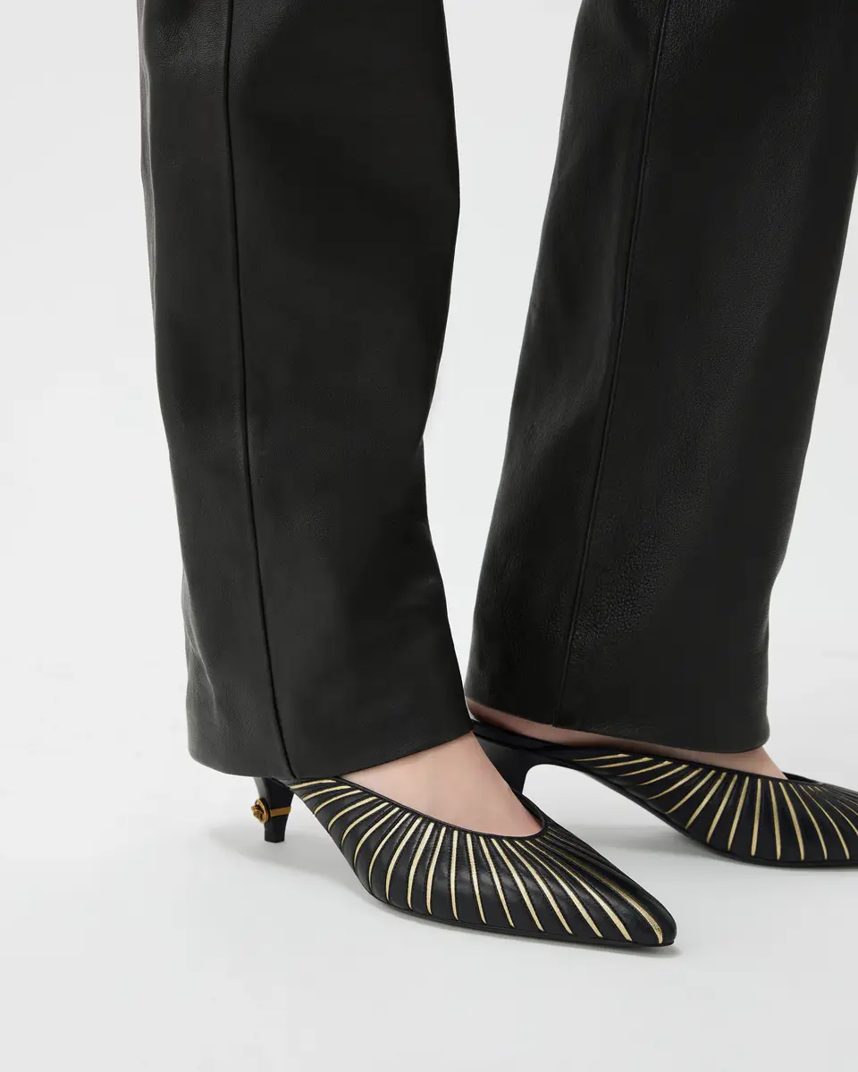Versace Gianni Nappa Mules 55 mm | Thumbnail 2 Versace Gianni Nappa Mules 55 mm | Thumbnail 2