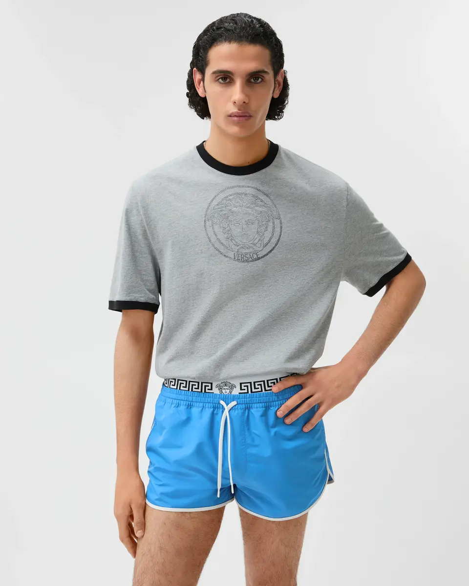 Versace Double-Waistband Swim Shorts | Thumbnail 2 Versace Double-Waistband Swim Shorts | Thumbnail 2