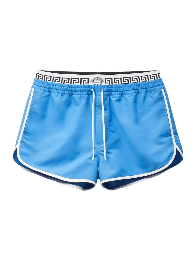 Versace Double-Waistband Swim Shorts