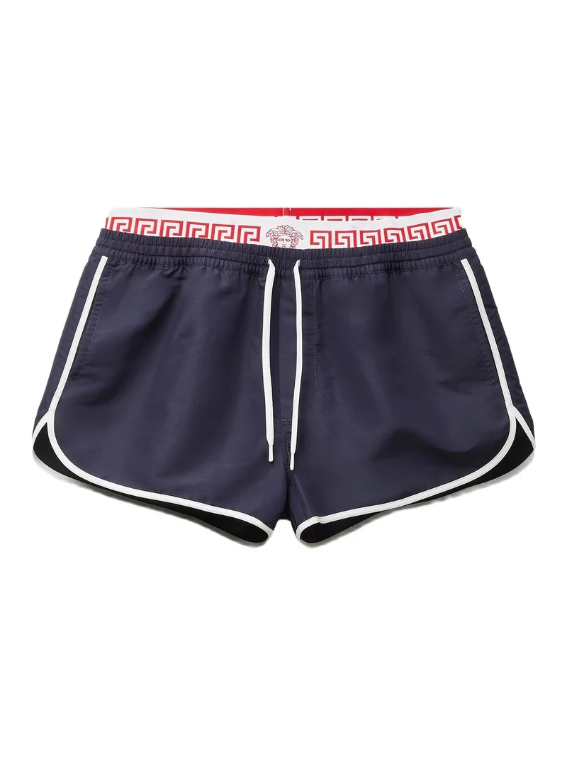 Versace Double-Waistband Swim Shorts